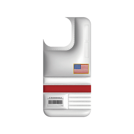 RHINOSHIELD | Cosmos SolidSuit iPhone 13 Pro Case - NASA Space Food Bag - US Flag