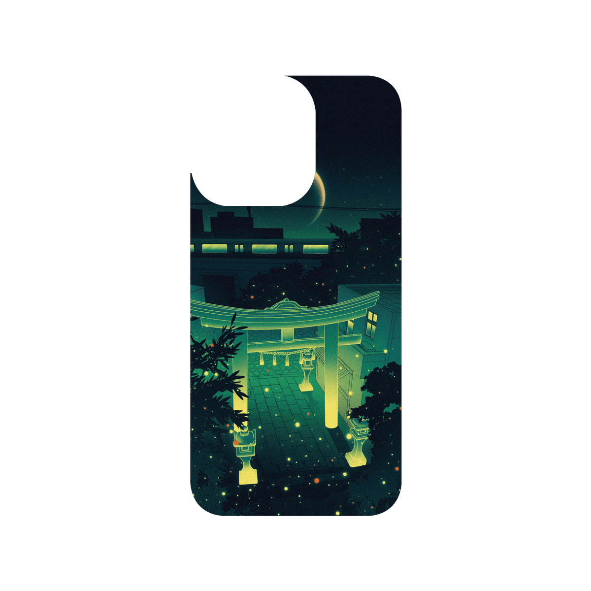 RHINOSHIELD X Surudenise SolidSuit iPhone 13 Pro Case - Japan at Night