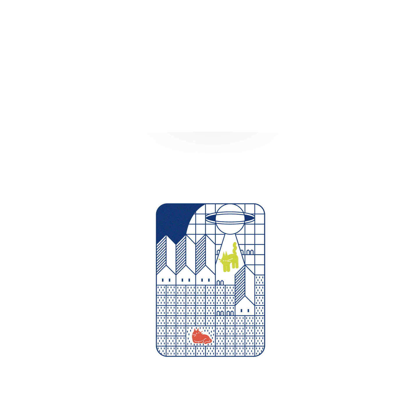 RhinoShield SolidSuit (MagSafe compatible) Google Pixel 7 Pro Case: Original Designs - Alien Cat in the Rye
