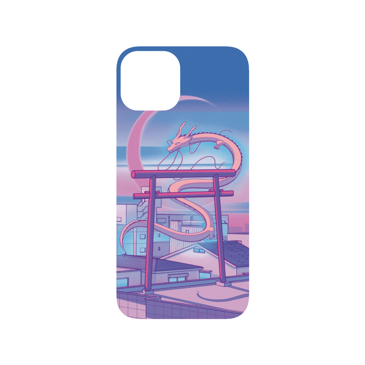 RHINOSHIELD X Surudenise SolidSuit iPhone 13 Case - Pastel Dragon