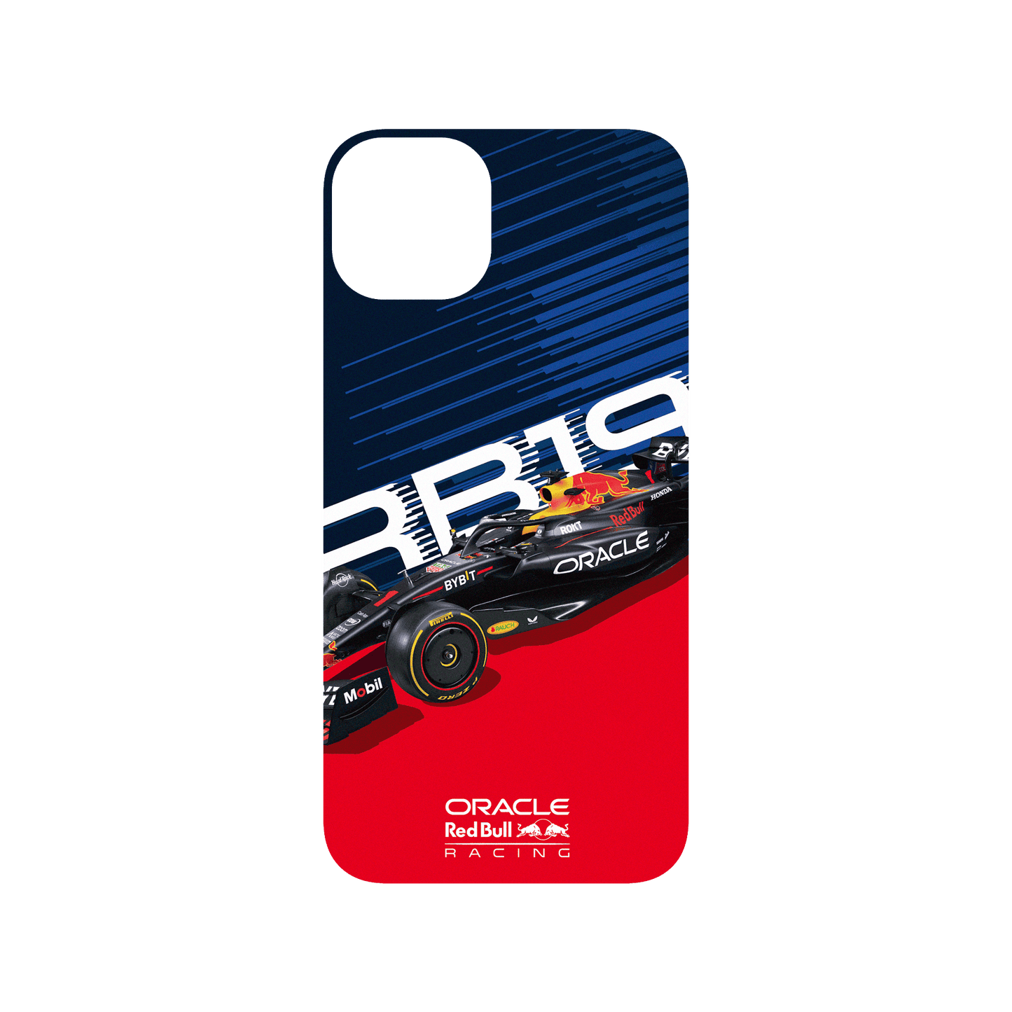 RHINOSHIELD X Oracle Red Bull Racing SolidSuit (MagSafe compatible) iPhone 14 Plus Case - F1 Car - Red Bull RB19