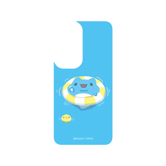 RhinoShield X BUGCAT CAPOO SolidSuit (MagSafe compatible) Samsung Galaxy S24 Case - Fun of Swimming