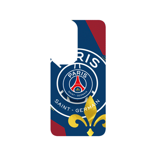 RHINOSHIELD X PSG SolidSuit Samsung Galaxy S24 Case - Paris Saint-Germain - Lily Flower
