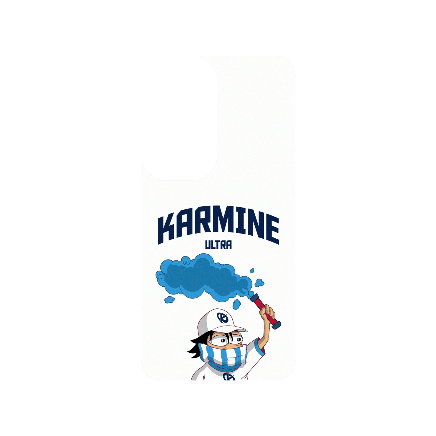 RhinoShield X Karmine Corp SolidSuit (MagSafe compatible) Samsung Galaxy S23 Case - Emote Ultra Karmine (Blue)