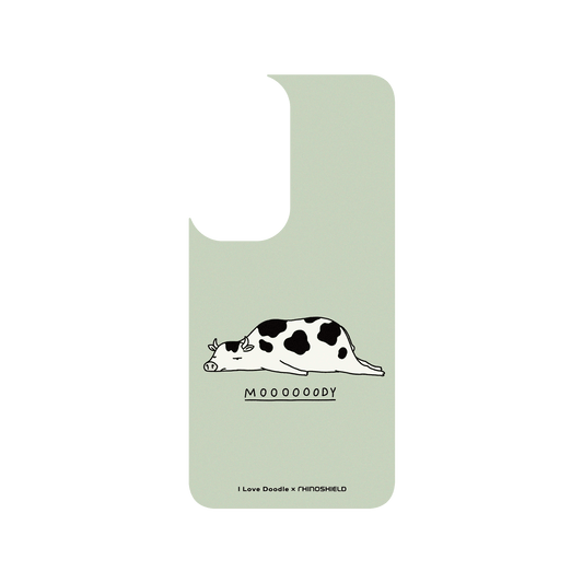 RhinoShield X I Love Doodle SolidSuit (MagSafe compatible) Samsung Galaxy S24 Case - Mooooody