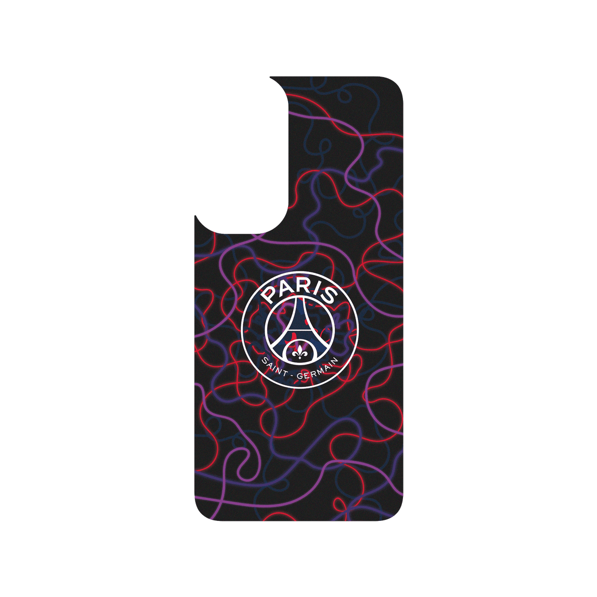 RHINOSHIELD X PSG SolidSuit (MagSafe compatible) Samsung Galaxy S24+ Case - Paris Saint-Germain Neon Logo
