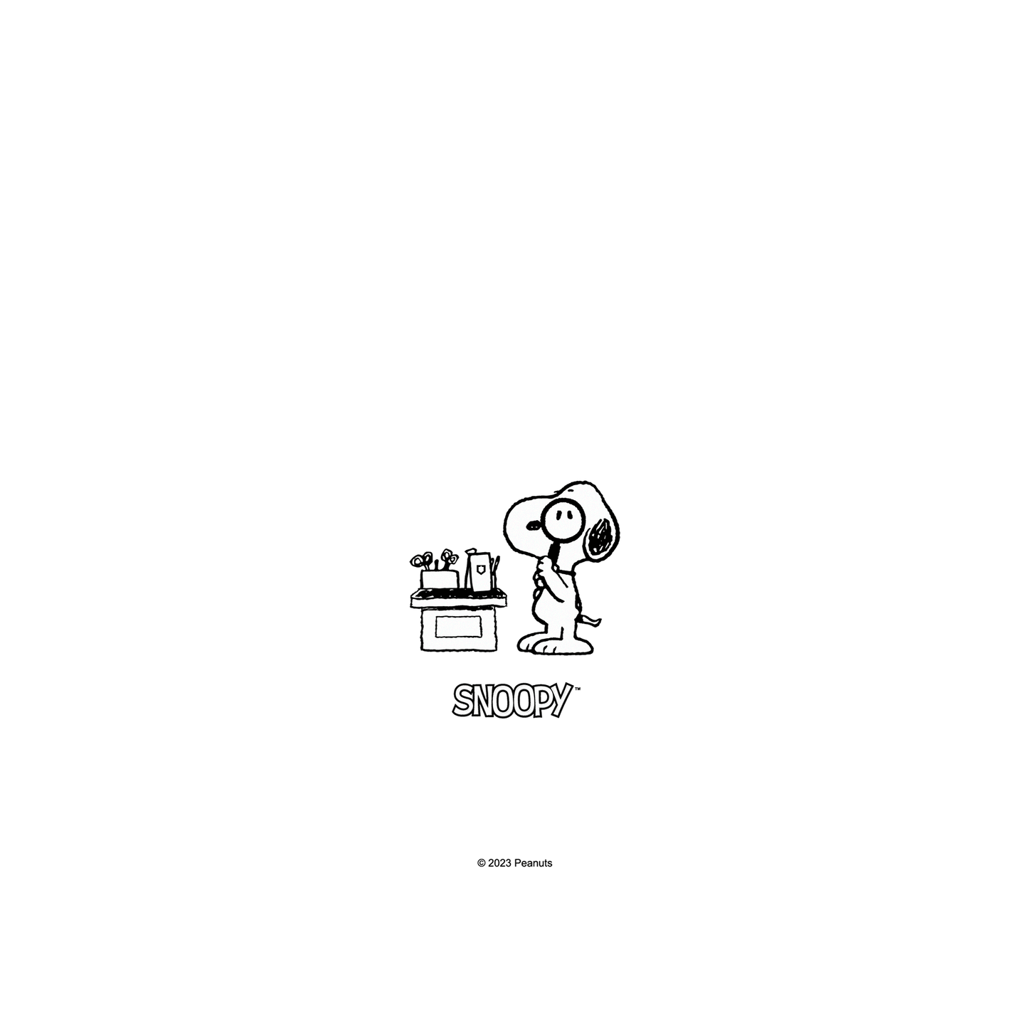 RhinoShield X Snoopy SolidSuit (MagSafe compatible) Samsung Galaxy S23+ Case - Detective Snoopy