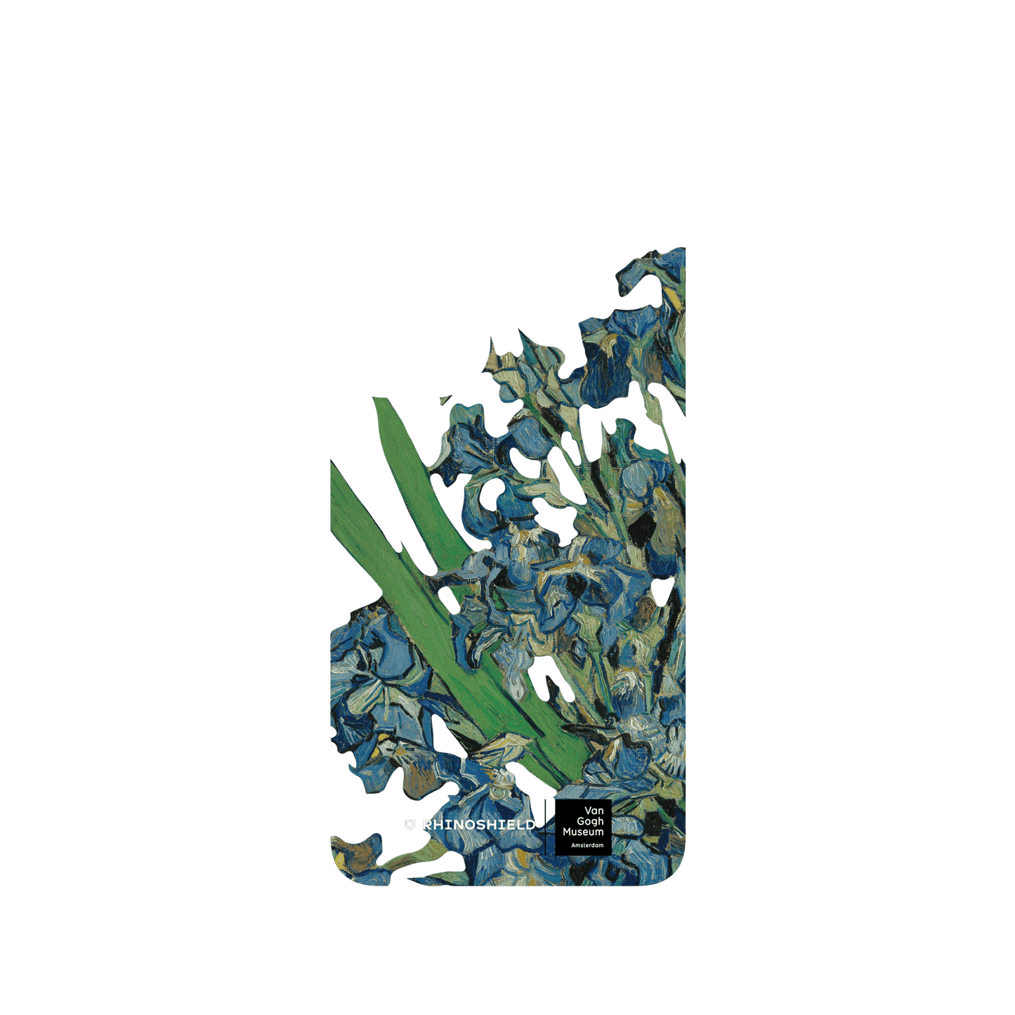 RhinoShield X Van Gogh Museum SolidSuit (MagSafe compatible) Samsung Galaxy S23+ Case - Irises - Transparent
