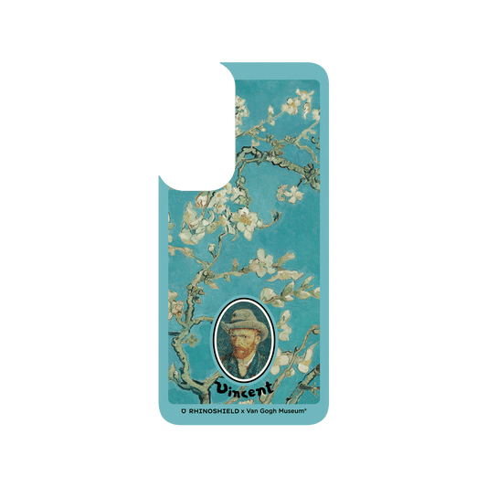 RhinoShield X Van Gogh Museum SolidSuit (MagSafe compatible) Samsung Galaxy S24+ Case - Almond Blossom - Frame