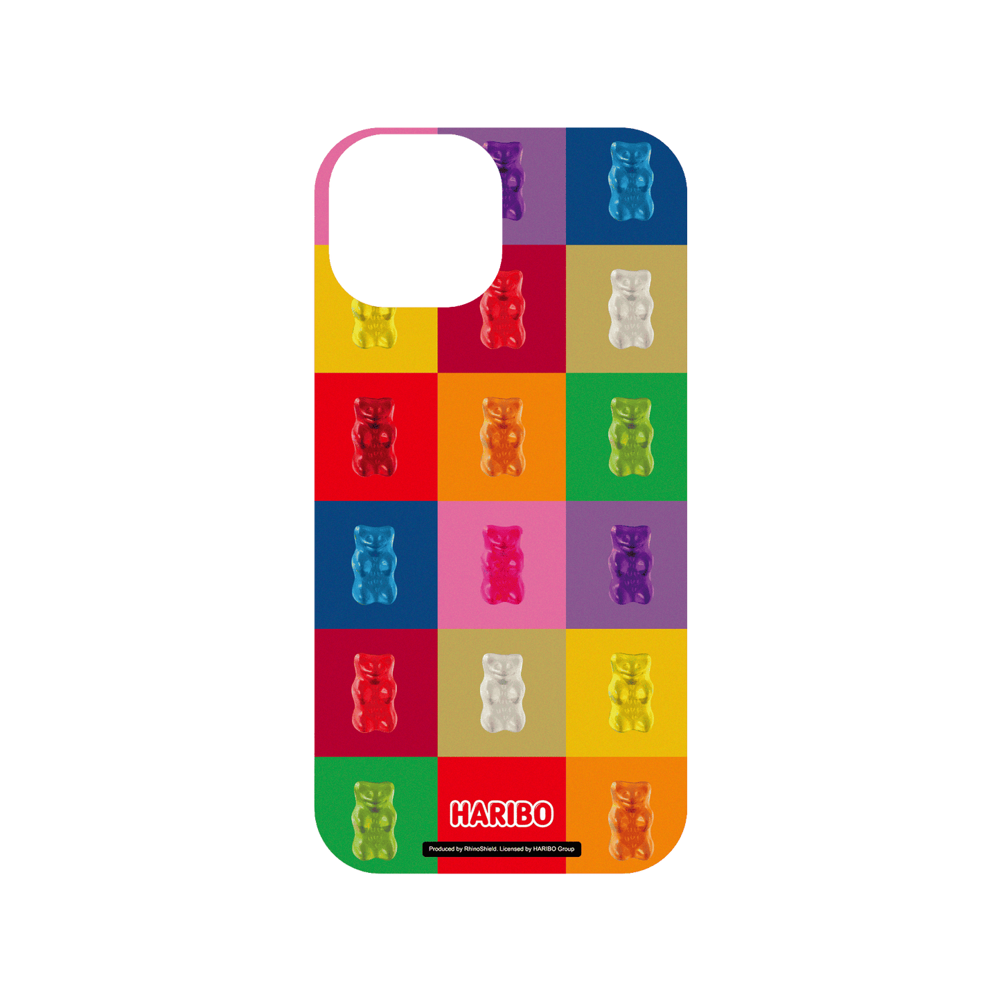 RHINOSHIELD X Haribo SolidSuit iPhone 15 Case - GoldBear Quilt