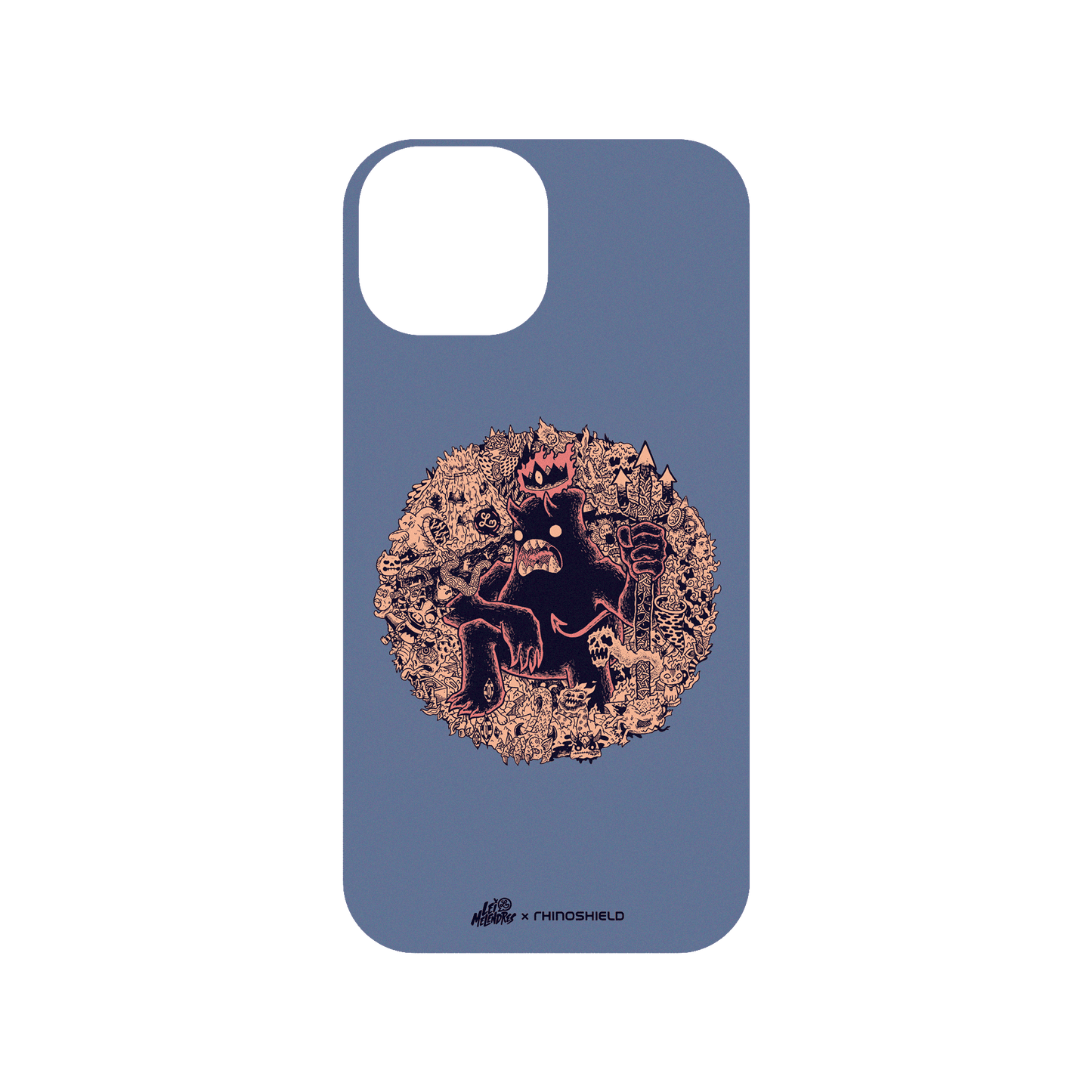 RHINOSHIELD X Lei Melendres SolidSuit iPhone 15 Case - Underworld