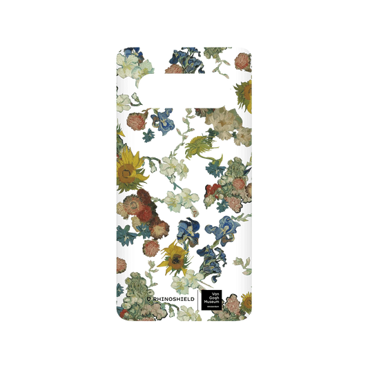 RHINOSHIELD X Van Gogh Museum  SolidSuit Samsung Galaxy S10+ Case - Vincent's Flowers - 50th Anniversary Transparent