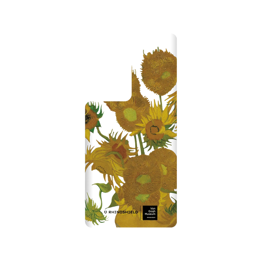 RHINOSHIELD X Van Gogh Museum  SolidSuit Samsung Galaxy S22 Ultra Case - Sunflowers - Transparent