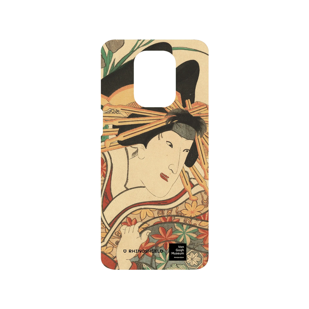 RHINOSHIELD X Van Gogh Museum  SolidSuit Redmi Note 9S Case - Actor Iwai Kumesaburō (III) in the Role of the Courtesan