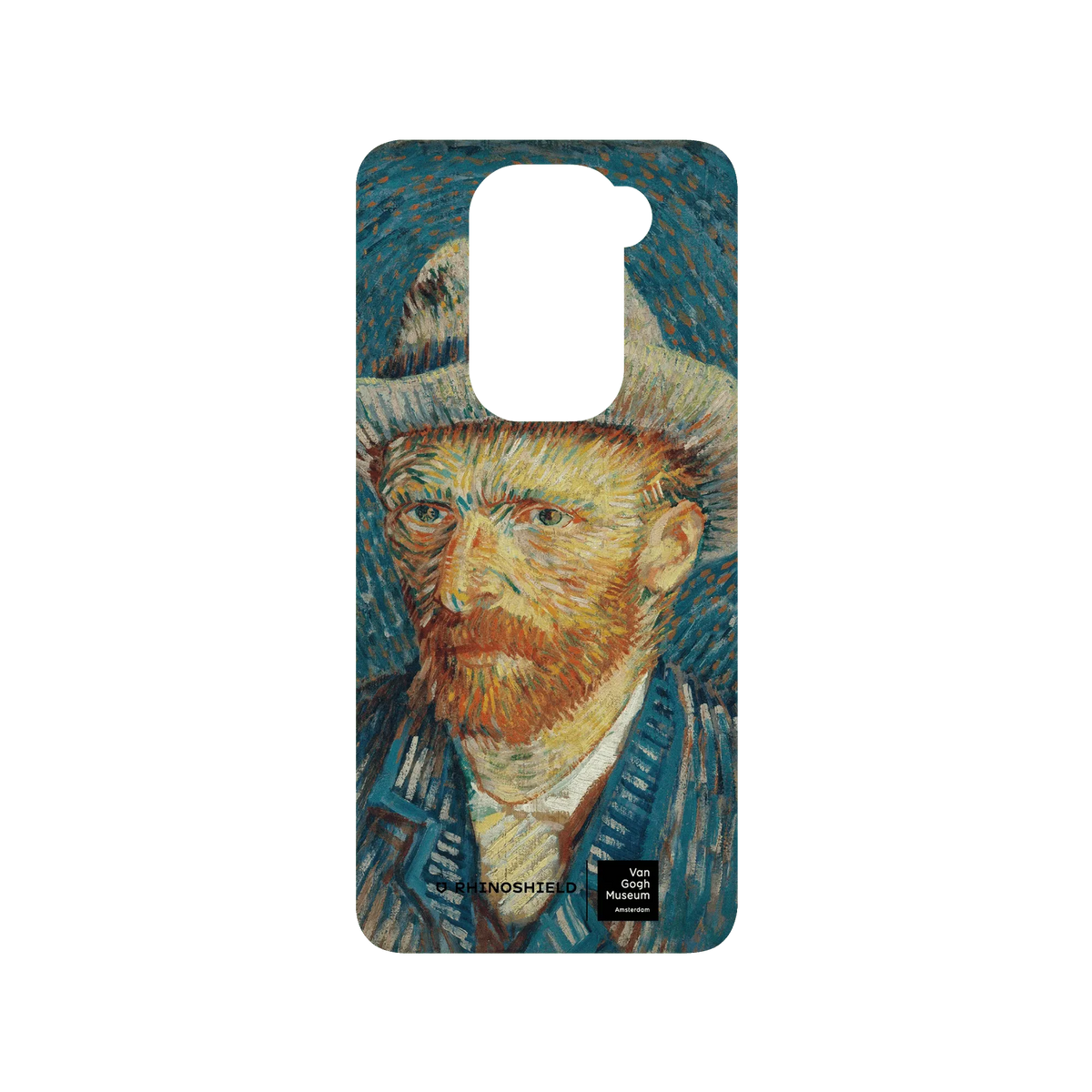 RHINOSHIELD X Van Gogh Museum  SolidSuit Redmi Note 9 (4G Global) Case - Vincent's Self-Portrait with Grey Felt Hat