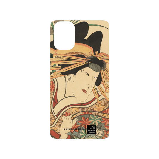 RHINOSHIELD X Van Gogh Museum  SolidSuit Samsung Galaxy A51 (4G) Case - Actor Iwai Kumesaburō (III) in the Role of the Courtesan