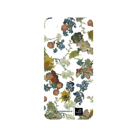 RHINOSHIELD X Van Gogh Museum  SolidSuit iPhone XS Max Case - Vincent's Flowers - 50th Anniversary Transparent