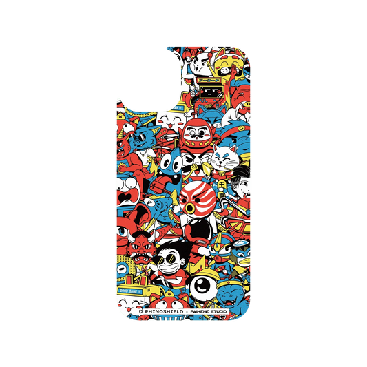 RHINOSHIELD X Paiheme Studio Clear iPhone 13 Case - All Stars