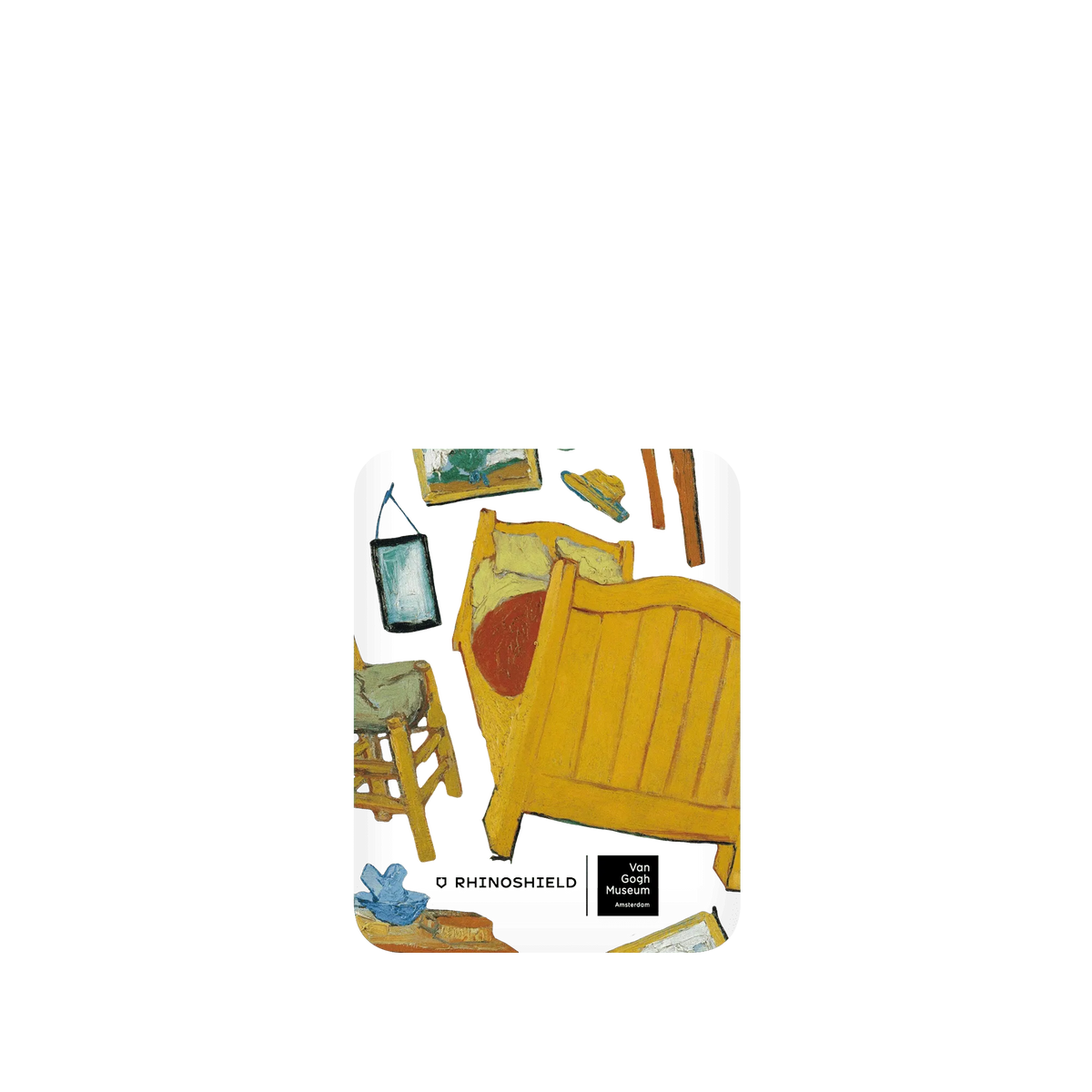 RHINOSHIELD X Van Gogh Museum  SolidSuit Google Pixel 5 Case - The Bedroom - Transparent
