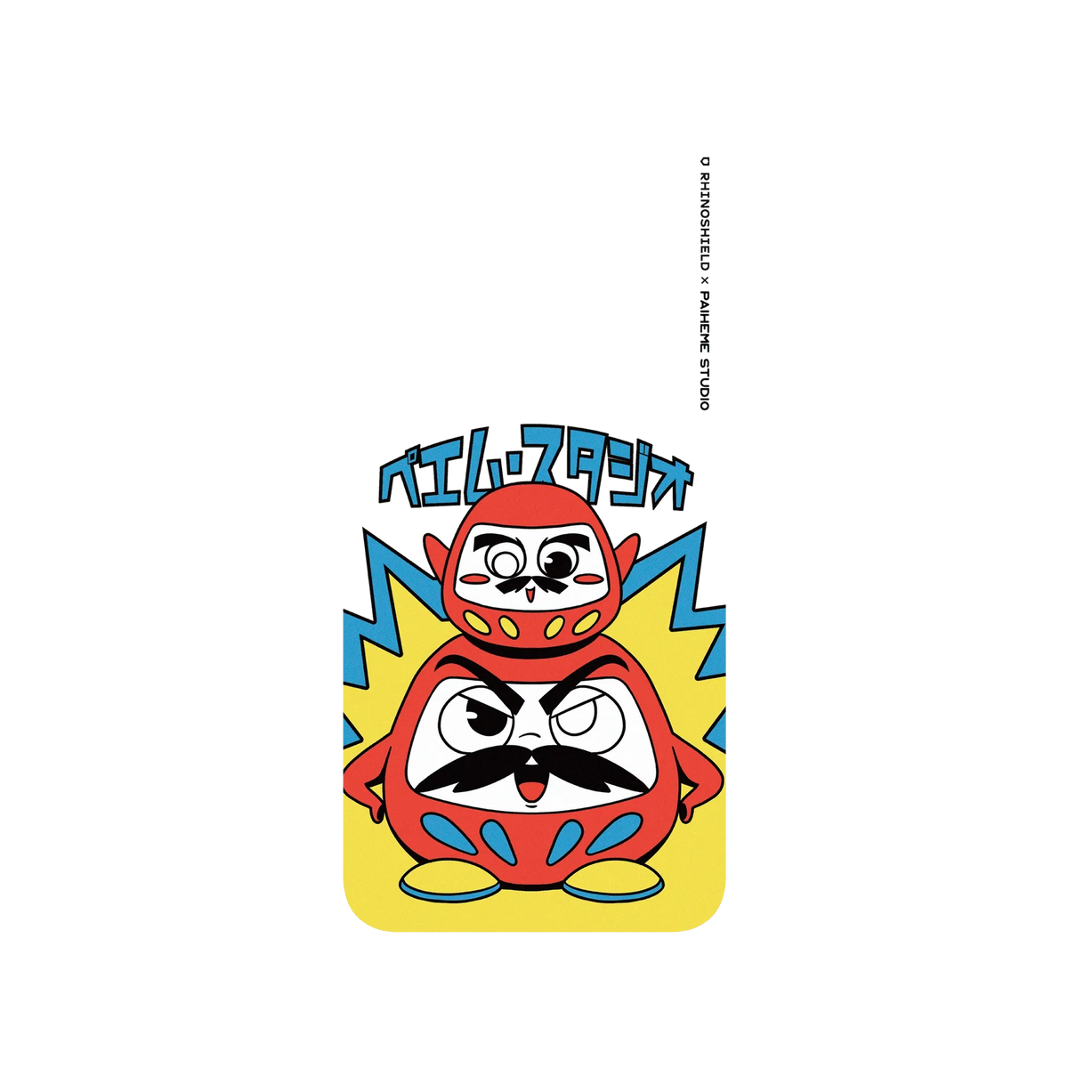 RHINOSHIELD X Paiheme Studio SolidSuit iPhone XS Max Case - Daruma Family