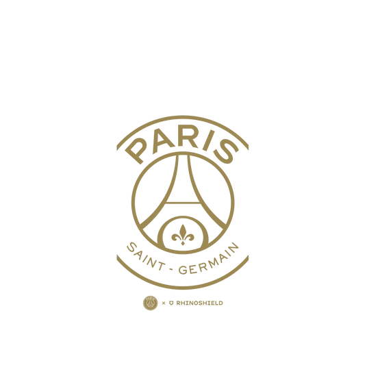 RHINOSHIELD X PSG JellyTint iPhone 14 Plus Case - PSG Oversize Gold
