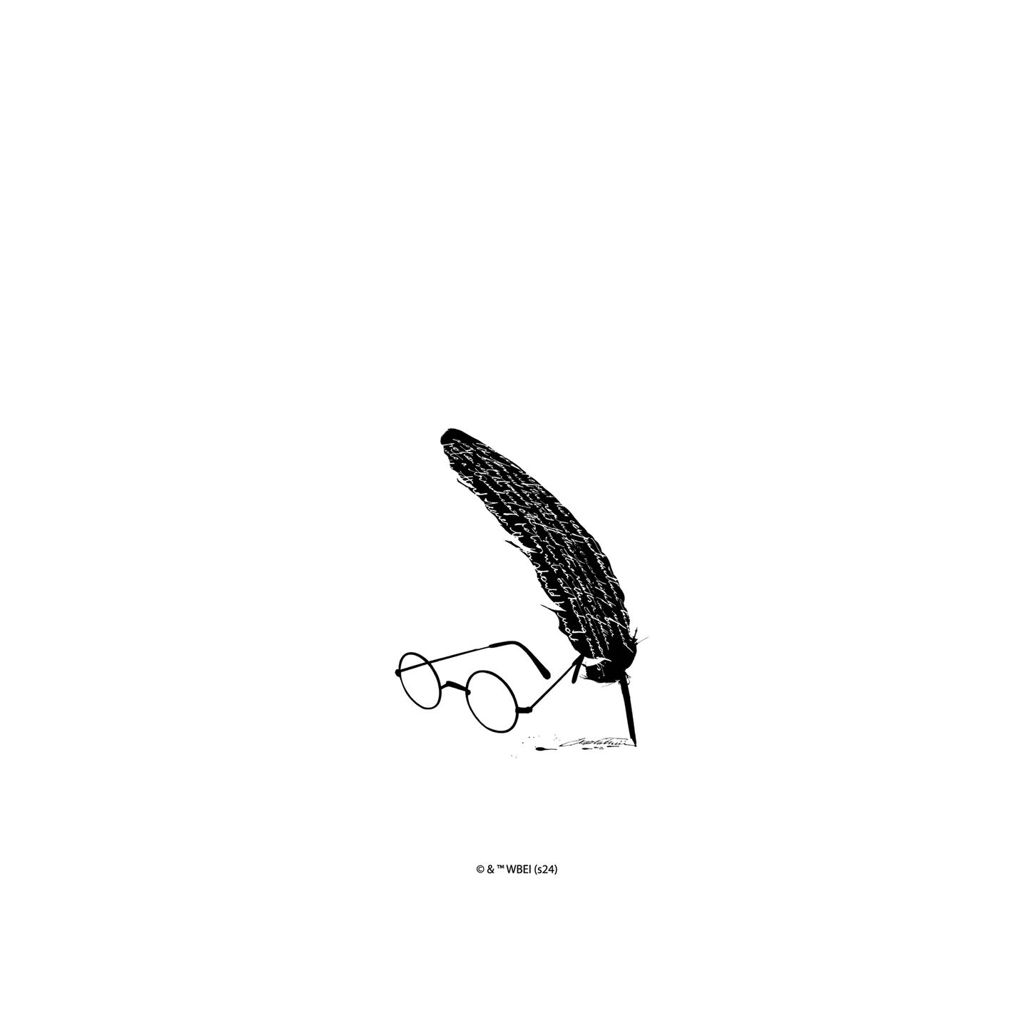 iPhone X 犀牛盾SolidSuit防摔背蓋手機殼 哈利波特 Harry Potter - 羽毛筆和眼鏡