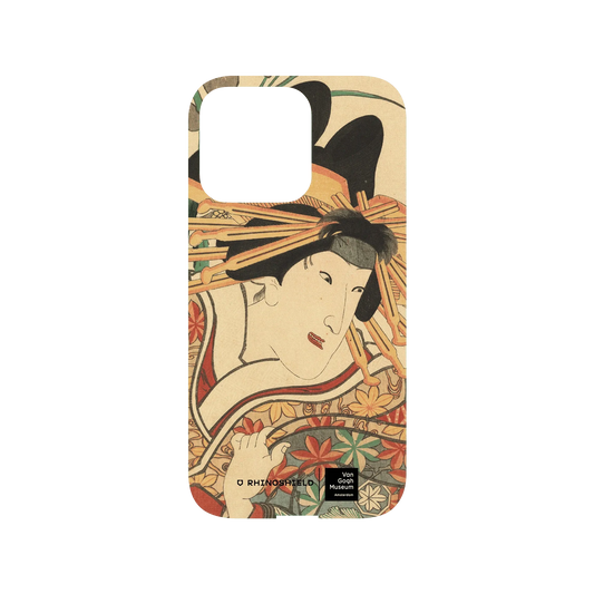 RHINOSHIELD X Van Gogh Museum  Mod NX iPhone 13 Pro Case - Actor Iwai Kumesaburō (III) in the Role of the Courtesan Backplate