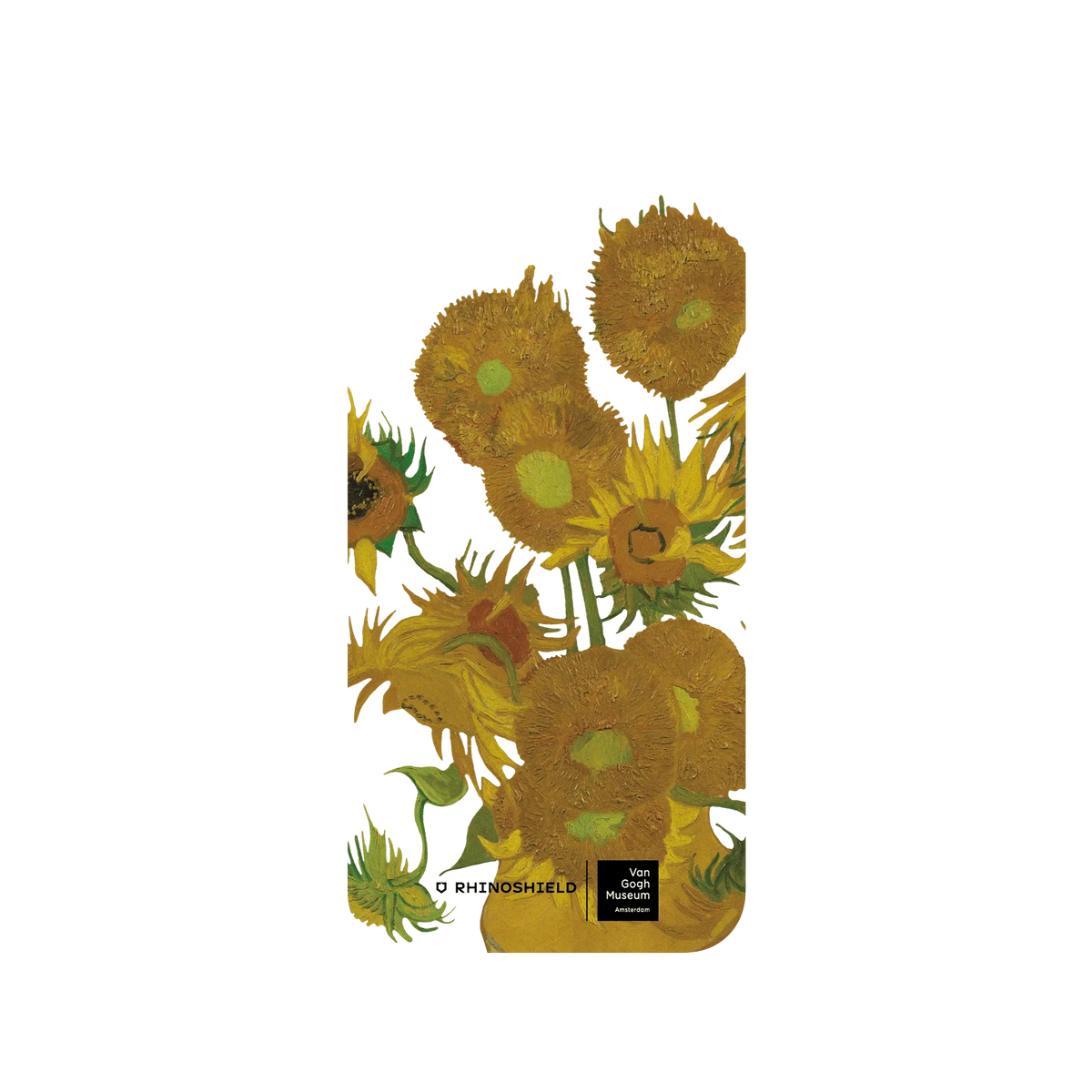 RHINOSHIELD X Van Gogh Museum  SolidSuit iPhone XR Case - Sunflowers - Transparent