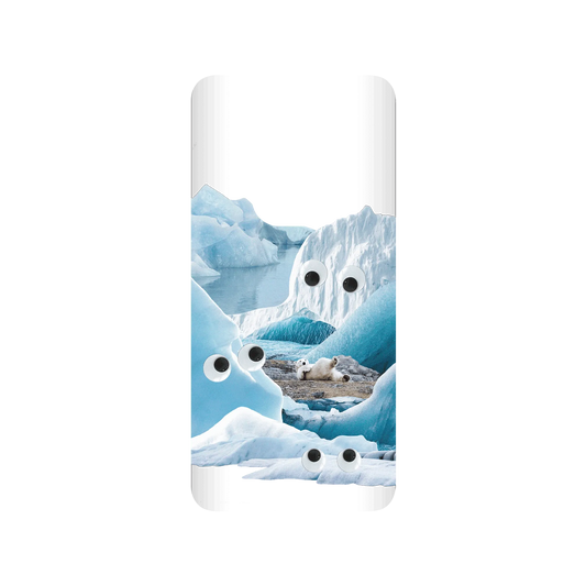 RHINOSHIELD SolidSuit Redmi Note 9 (4G Global) Case: Original Designs - Arctic Glacier's Eyes On You