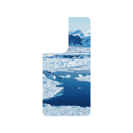 RHINOSHIELD SolidSuit Samsung Galaxy S21 Ultra Case: Original Designs - The Masterpiece of Nature (Svalbard Glacier)