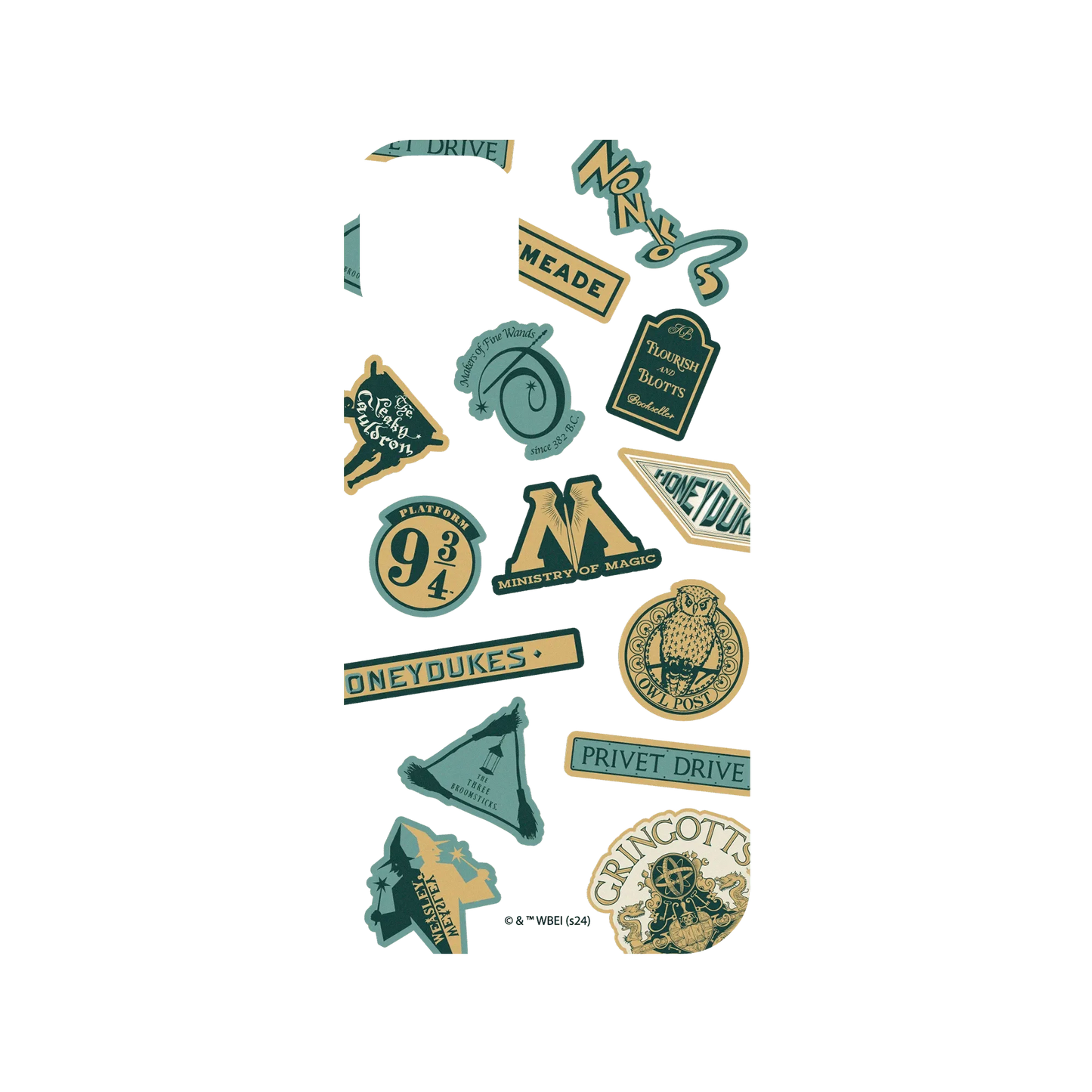 iPhone 11 犀牛盾Mod NX邊框背蓋兩用手機殼 哈利波特 Harry Potter - Sticker-Wizarding World