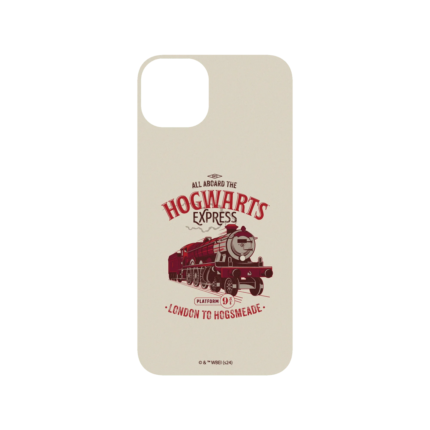 iPhone 14 Plus 犀牛盾SolidSuit防摔背蓋手機殼 哈利波特 Harry Potter - 霍格華茲特快列車