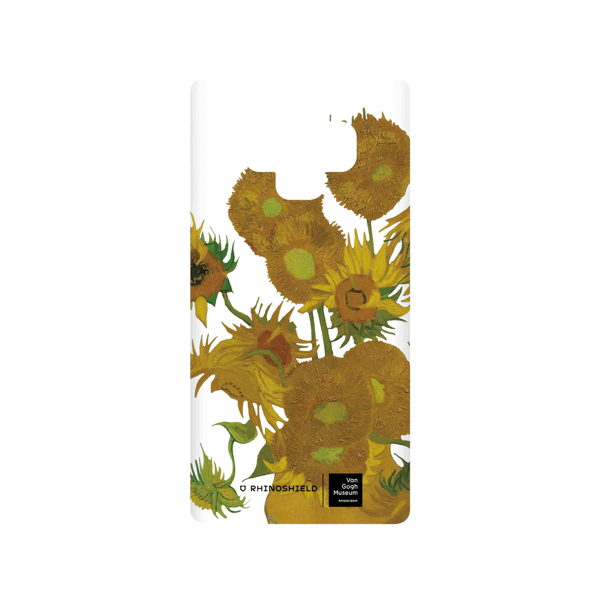 RHINOSHIELD X Van Gogh Museum  SolidSuit Samsung Galaxy Note9 Case - Sunflowers - Transparent