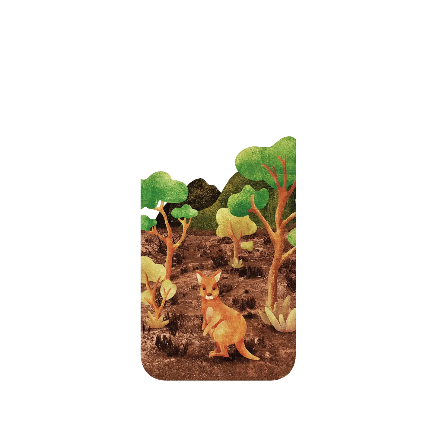 RHINOSHIELD JellyTint iPhone 15 Pro Max Case: Original Designs - May Scars Bloom Into Flowers Someday (Australia Bushfire)
