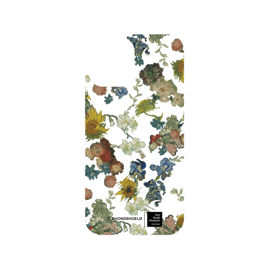 RHINOSHIELD X Van Gogh Museum  Clear iPhone 12 Pro Case - Vincent's Flowers - 50th Anniversary Transparent
