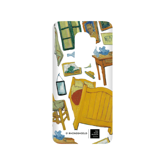RHINOSHIELD X Van Gogh Museum  SolidSuit Samsung Galaxy S9+ Case - The Bedroom - Transparent