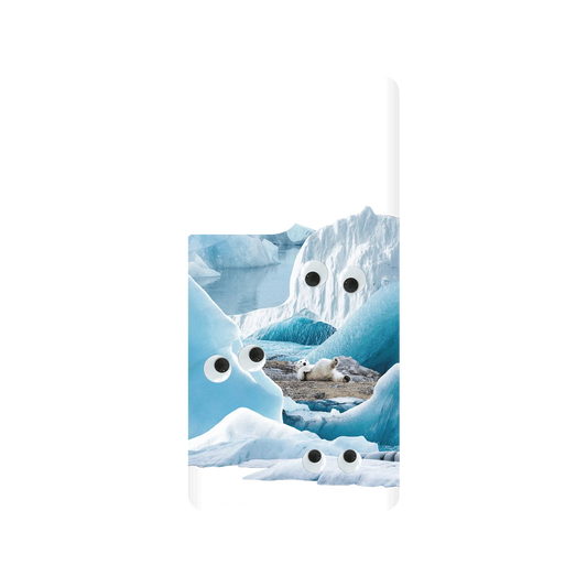 RHINOSHIELD SolidSuit Samsung Galaxy S21 Ultra Case: Original Designs - Arctic Glacier's Eyes On You