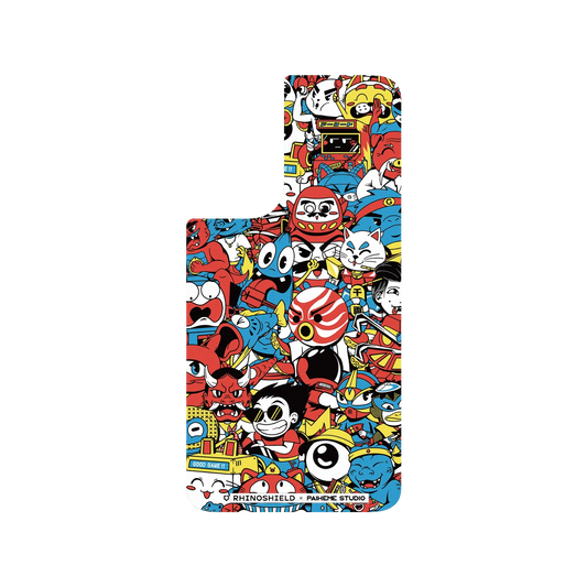 RHINOSHIELD X Paiheme Studio SolidSuit Samsung Galaxy S21 FE Case - All Stars