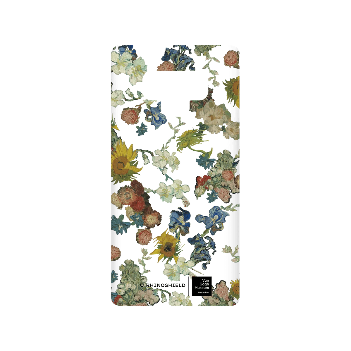 RHINOSHIELD X Van Gogh Museum  SolidSuit Samsung Galaxy Note9 Case - Vincent's Flowers - 50th Anniversary Transparent