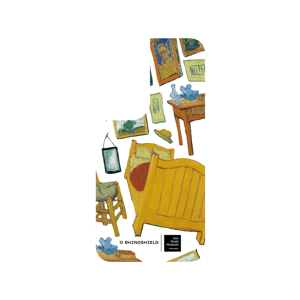 RHINOSHIELD X Van Gogh Museum  SolidSuit Samsung Galaxy S22 Case - The Bedroom - Transparent