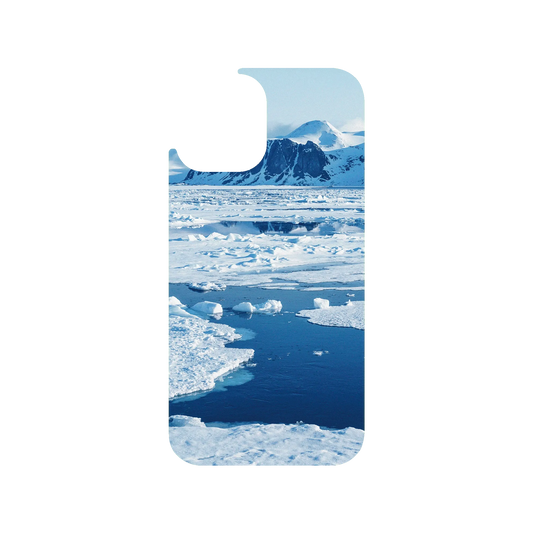 RHINOSHIELD Clear iPhone 12 Pro Case: Original Designs - The Masterpiece of Nature (Svalbard Glacier)