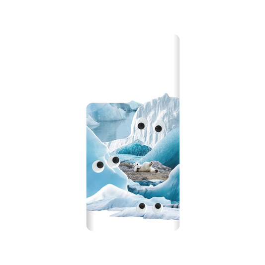 RHINOSHIELD SolidSuit Samsung Galaxy S22 Ultra Case: Original Designs - Arctic Glacier's Eyes On You