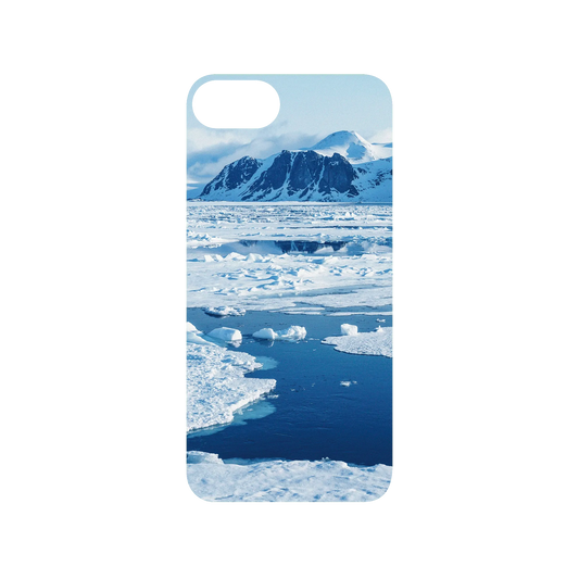 RHINOSHIELD Mod NX iPhone SE (3rd generation) Case: Original Designs - The Masterpiece of Nature (Svalbard Glacier) Backplate