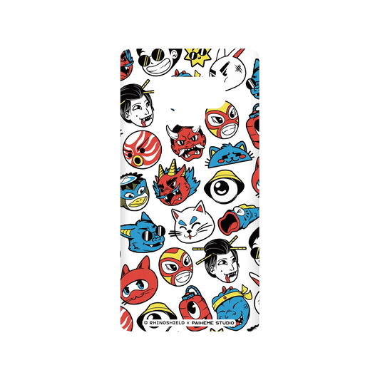 RHINOSHIELD X Paiheme Studio SolidSuit Samsung Galaxy Note9 Case - All Heads