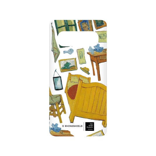 RHINOSHIELD X Van Gogh Museum  SolidSuit Samsung Galaxy S10 (4G) Case - The Bedroom - Transparent