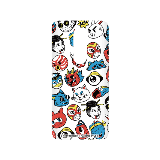 RHINOSHIELD X Paiheme Studio SolidSuit OnePlus 7 Pro Case - All Heads