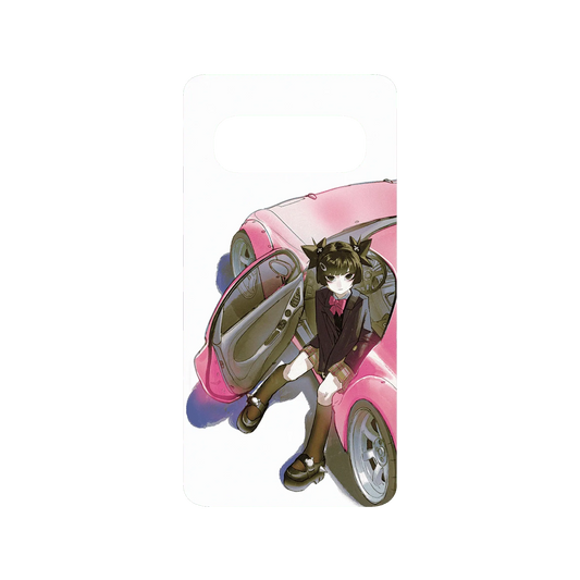 RHINOSHIELD X Vinne SolidSuit Samsung Galaxy S10 (4G) Case - Pink Wheels