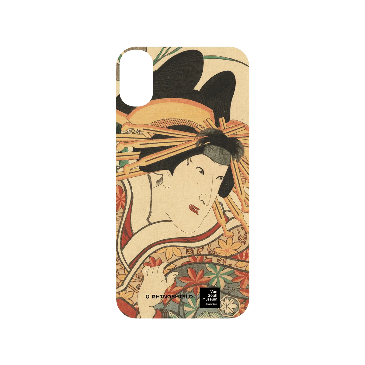 RHINOSHIELD X Van Gogh Museum  SolidSuit iPhone XR Case - Actor Iwai Kumesaburō (III) in the Role of the Courtesan