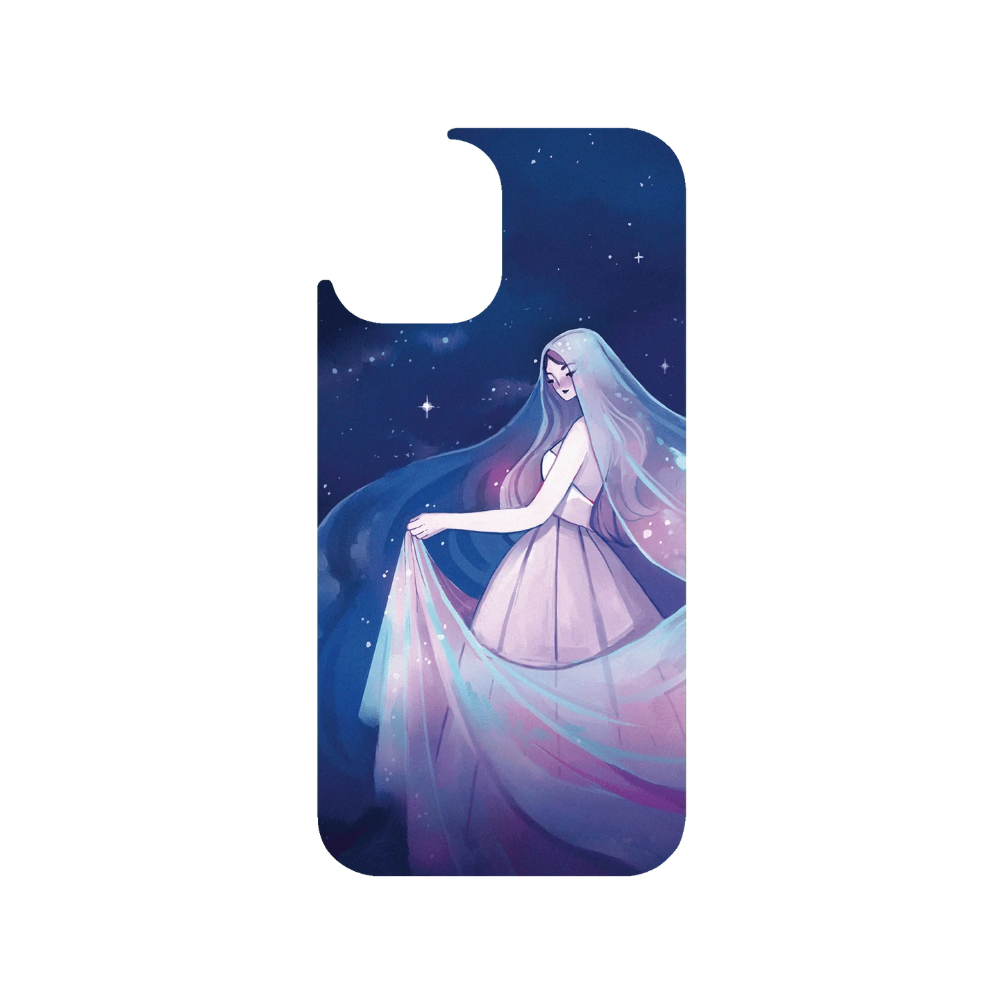 RHINOSHIELD X Ludmilacerafoce Clear Case (MagSafe compatible) iPhone 12 Pro - Nebula Gown