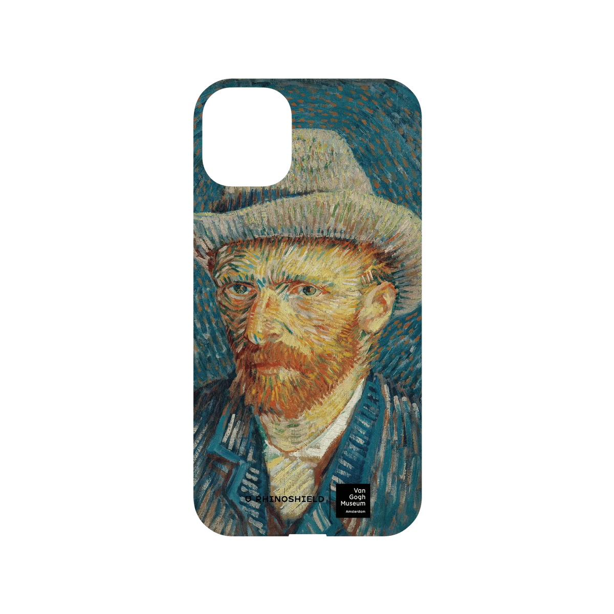RHINOSHIELD X Van Gogh Museum  Mod NX iPhone 11 Case - Vincent's Self-Portrait with Grey Felt Hat Backplate